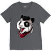 panda pirate V-Neck Tee