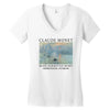 Claude Monet impression Sunrise Women's V-Neck T-Shirt