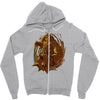 molded mischief Zipper Hoodie