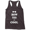 bow ties are cool Racerback Tank