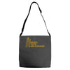 i drink your milkshake Adjustable Strap Totes