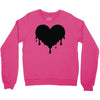 dripping heart melting heart Crewneck Sweatshirt