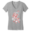 aztec quetzalcoatl Women's V-Neck T-Shirt