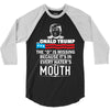 Donald trump The D Is Missing 3/4 Sleeve Shirt