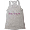 867 midnight Racerback Tank