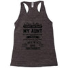 Dear Auntie, Thanks For Being My Aunt Racerback Tank