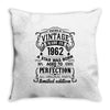 Vintage 1962 Throw Pillow