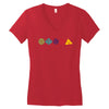 dungeons and dragons die hit Women's V-Neck T-Shirt