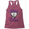 i'm not spoiled my husband just loves me Racerback Tank