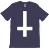 wasted youth inverted cross indie geek swag funny T-Shirt