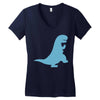 dinosaurus Women's V-Neck T-Shirt