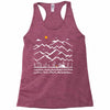 camp fire Racerback Tank