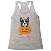 haloween french bulldog Racerback Tank