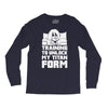 training to unlock my titan form Long Sleeve Shirts
