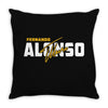 Fernando Alonso Throw Pillow