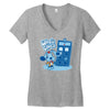 whos clues Women's V-Neck T-Shirt