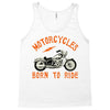 motorcycles born to ride Tank Top