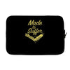 made to suffer Laptop sleeve