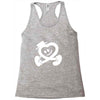 heart walking Racerback Tank