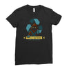 save the galaxy Ladies Fitted T-Shirt
