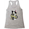schrodinger cat tattoo Racerback Tank