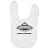 i want to believe Baby Bibs