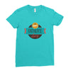 HAPPY FATHERS DAY Ladies Fitted T-Shirt