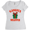 gangsta wrapper Women's Triblend Scoop T-shirt