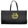 heart of gold Weekender Totes