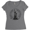 usa Women's Triblend Scoop T-shirt