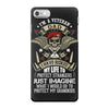 I'm A Veteran Dad T Shirt iPhone 7 Case
