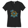 turn the time twist the space Women's V-Neck T-Shirt