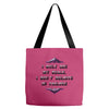 i only see my goals Tote Bags