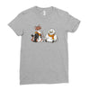 the owl and the weasel Ladies Fitted T-Shirt