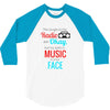 THE SONGS ON THE RADIO 3/4 Sleeve Shirt