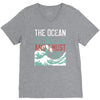 the ocean is calling V-Neck Tee
