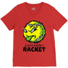 tennis ball racket V-Neck Tee