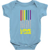 Lightsaber Rainbow Baby Bodysuit
