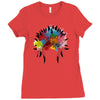 native american Ladies Fitted T-Shirt