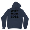 wife mom boss Hoodie