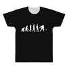 golf evolotions white letter All Over Men's T-shirt