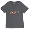 soccer neon rhinestud V-Neck Tee