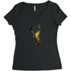 Deer Women's Triblend Scoop T-shirt