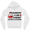 chemistry is like cooking Zipper Hoodie
