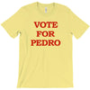 vote for pedro ringer t shirt napoleon dynamite ninja skills T-Shirt