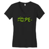 nope o clock Women's V-Neck T-Shirt