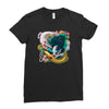 dragons by my side Ladies Fitted T-Shirt