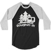 roughin' it roughing trailer camping camp 3/4 Sleeve Shirt