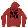 outlaws to the end 3 Unisex Hoodie