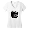 how to train your human Women's V-Neck T-Shirt
